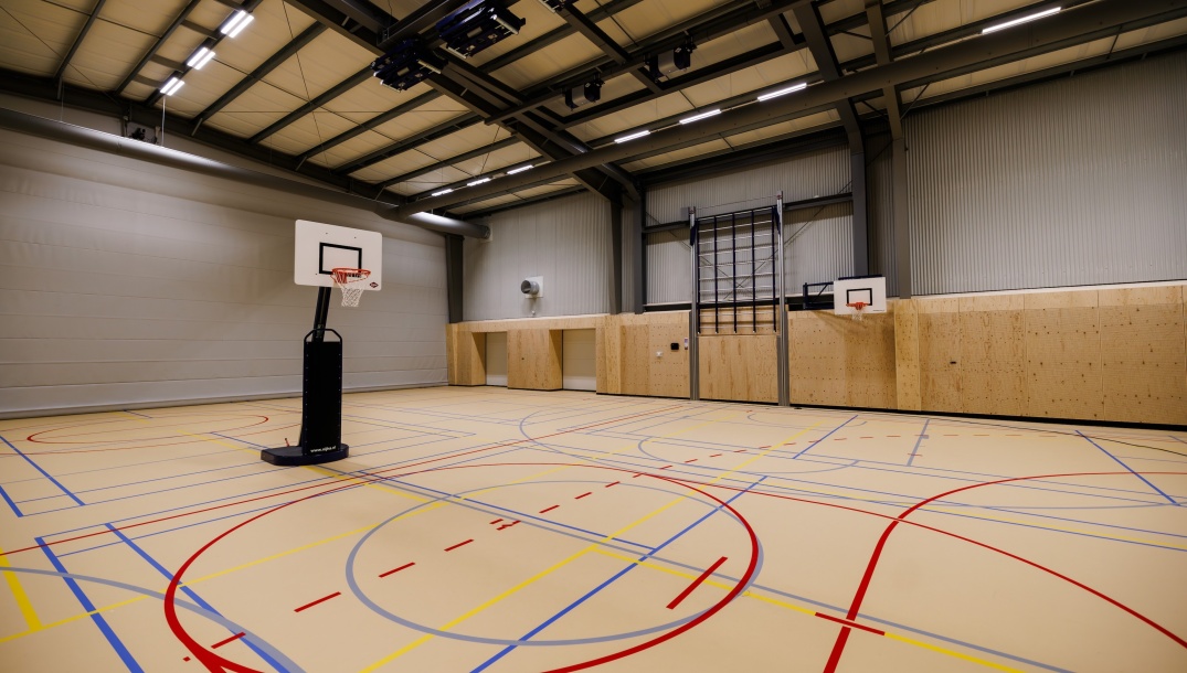 Sporthal na renovatie